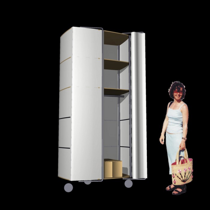 Collage Schrank + Birte